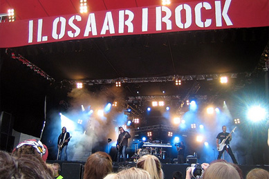 Ilosaarirock фестиваль в Йоенсуу